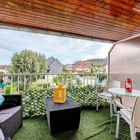 Magnifique Appart Avec Terrasse Equipee Et Wifi Gratuit Apartamento Houlgate Exterior foto